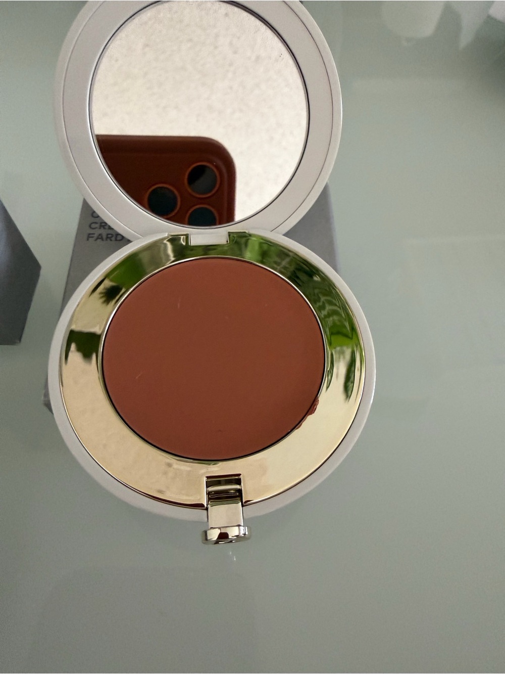 Beautycounter Cheeky Clean Cream Blush in Taupe Beige and lipstick set - Picture 3 of 5